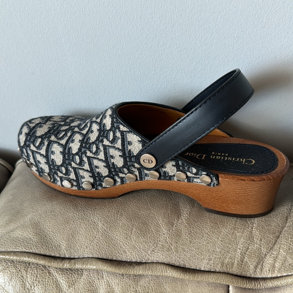Dior Monogram Clogs